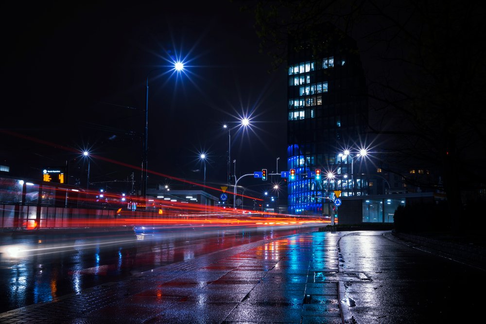 streets at night