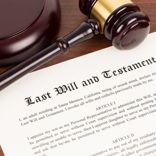 last will and testament paper