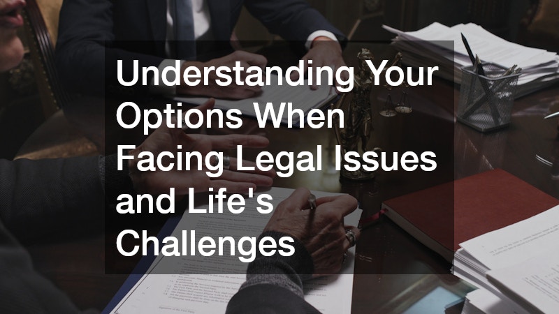 Understanding Your Options When Facing Legal Issues and Life's Challenges